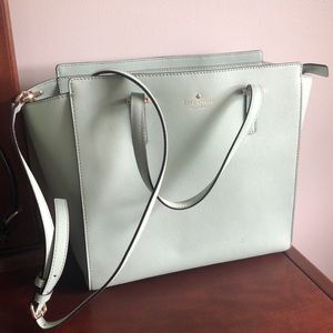 Mint colored Kate Spade Bag